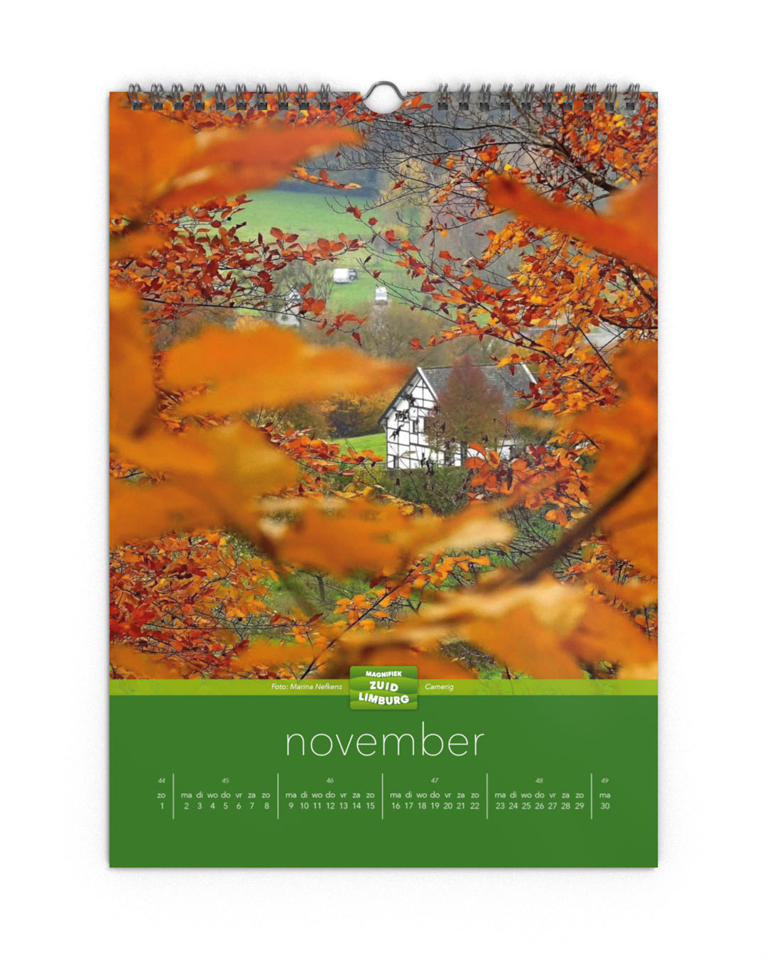 Magnifiek Zuid-Limburg fotokalender 2026 - A4 formaat