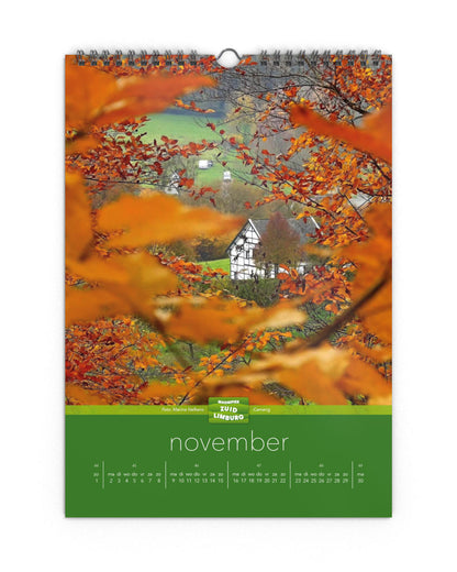 Magnifiek Zuid-Limburg fotokalender 2026 - A4 formaat