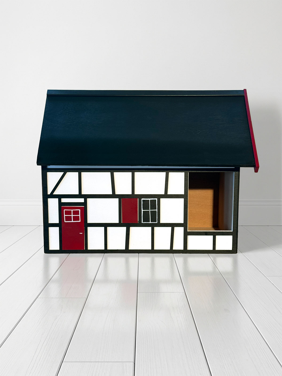 Het Magnifieke vakwerk kattenhuis