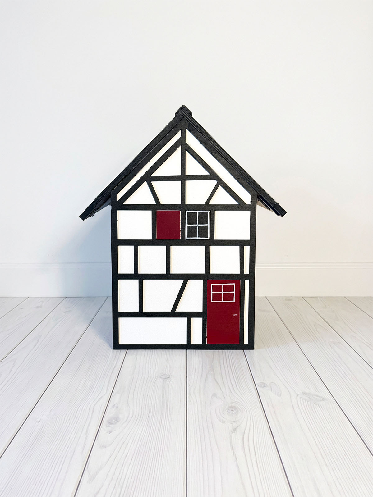 Het Magnifieke vakwerk kattenhuis