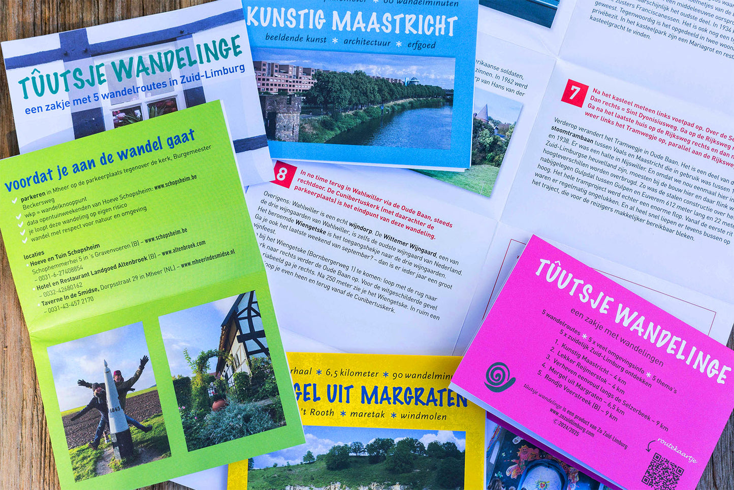 Een Tûutsje Wandelinge - 5 uitvouwbare wandelroutes met omgevingsinformatie